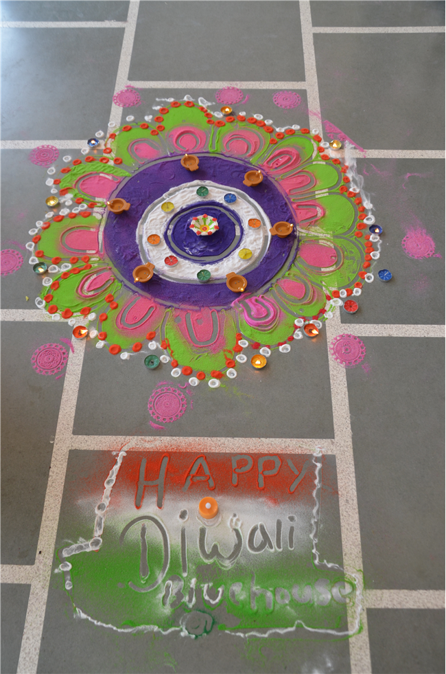 Diya Making and Rangoli Decoration Activity on Deepawali
