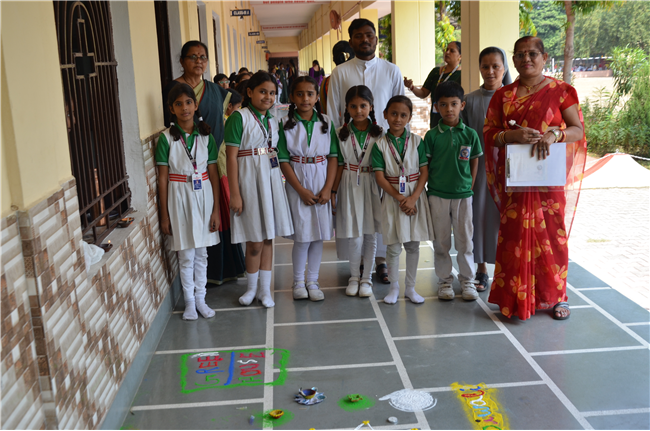 Diya Making and Rangoli Decoration Activity on Deepawali