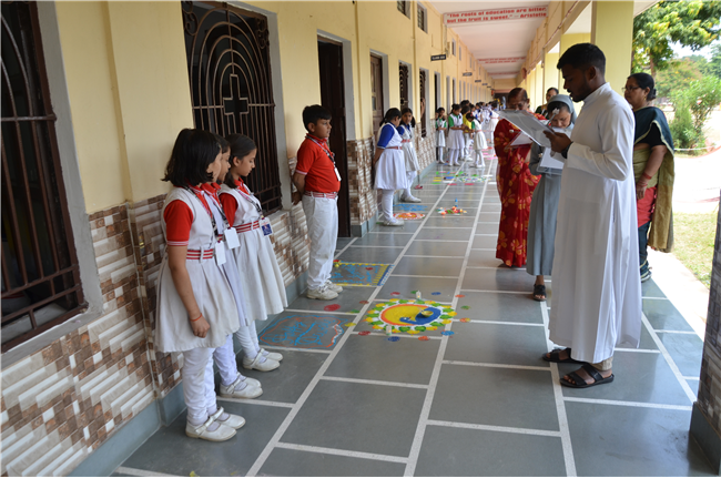 Diya Making and Rangoli Decoration Activity on Deepawali