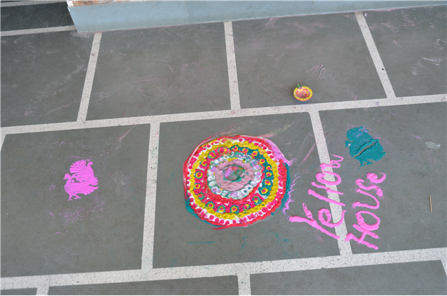 Diya Making and Rangoli Decoration Activity on Deepawali