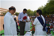 Prize Distribution Ceremony for Academic Toppers (Classes VI to IX and XI)