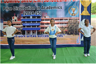 Prize Distribution Ceremony for Academic Toppers (Classes VI to IX and XI)