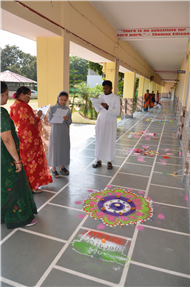 Diya Making and Rangoli Decoration Activity on Deepawali