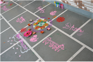Diya Making and Rangoli Decoration Activity on Deepawali