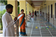 Diya Making and Rangoli Decoration Activity on Deepawali