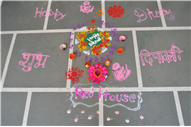 Diya Making and Rangoli Decoration Activity on Deepawali