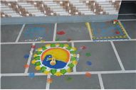 Diya Making and Rangoli Decoration Activity on Deepawali