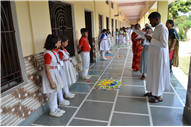 Diya Making and Rangoli Decoration Activity on Deepawali