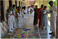 Diya Making and Rangoli Decoration Activity on Deepawali