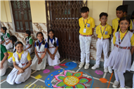 Diya Making and Rangoli Decoration Activity on Deepawali