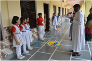 Diya Making and Rangoli Decoration Activity on Deepawali