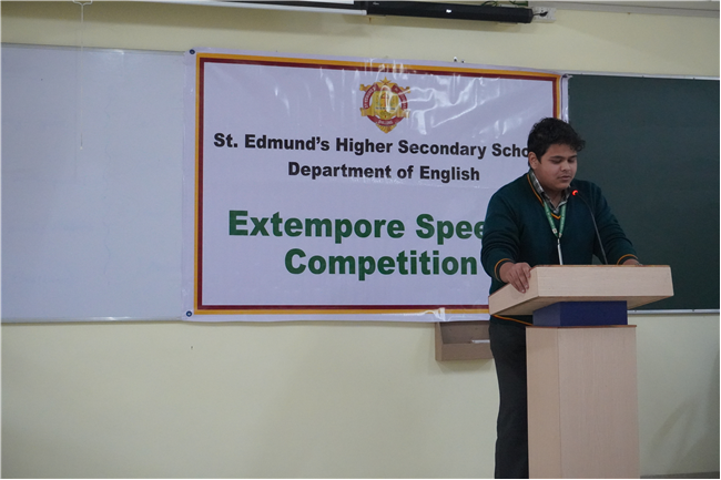 Extempore Speech Competition 2025