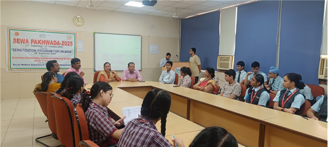 VISIT OF COUNCIL MEMBERS TO GRIID, SECTOR-31, CHANDIGARH