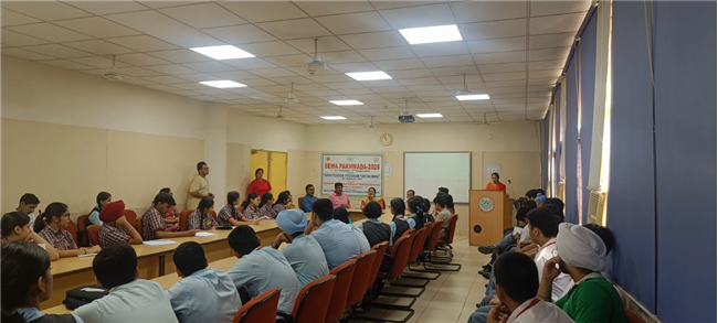 VISIT OF COUNCIL MEMBERS TO GRIID, SECTOR-31, CHANDIGARH