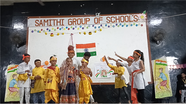 Primary - Independence day and Janmashtami celebration.