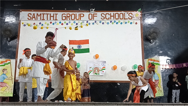 Primary - Independence day and Janmashtami celebration.