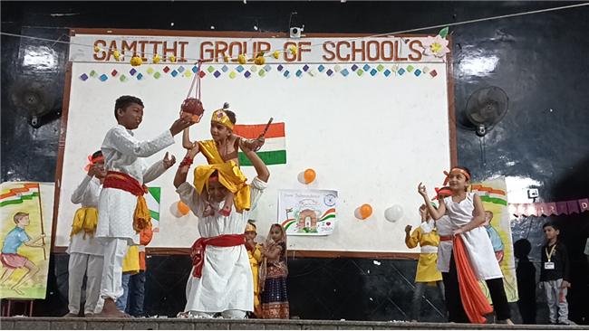 Primary - Independence day and Janmashtami celebration.