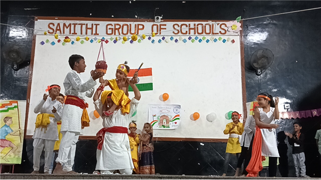 Primary - Independence day and Janmashtami celebration.