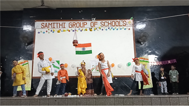 Primary - Independence day and Janmashtami celebration.