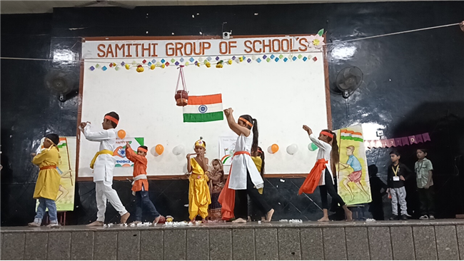 Primary - Independence day and Janmashtami celebration.
