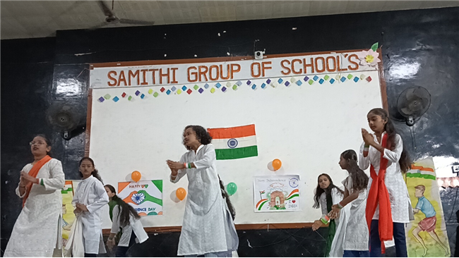 Primary - Independence day and Janmashtami celebration.