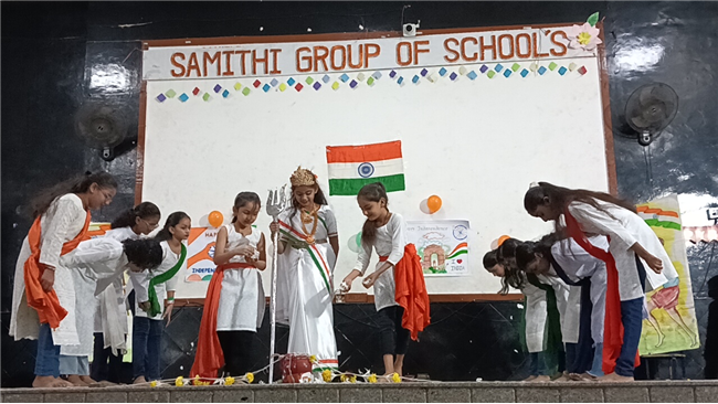 Primary - Independence day and Janmashtami celebration.