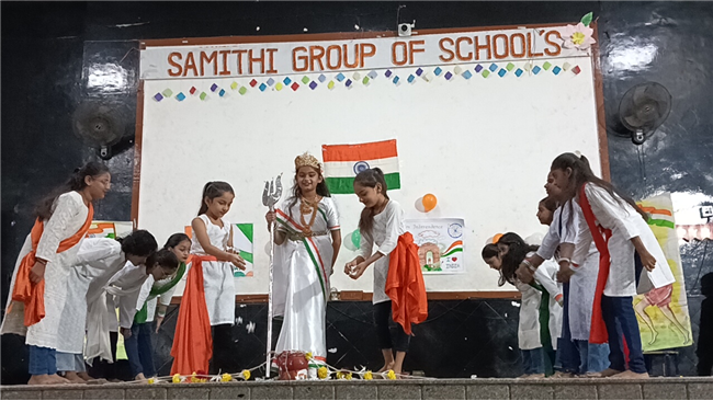 Primary - Independence day and Janmashtami celebration.