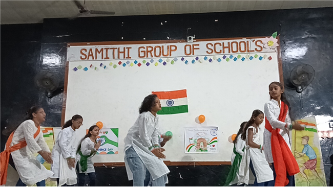 Primary - Independence day and Janmashtami celebration.