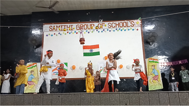 Primary - Independence day and Janmashtami celebration.