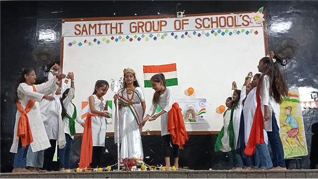 Primary - Independence day and Janmashtami celebration.