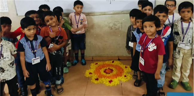 Pre-primary and primary: Onam celebration