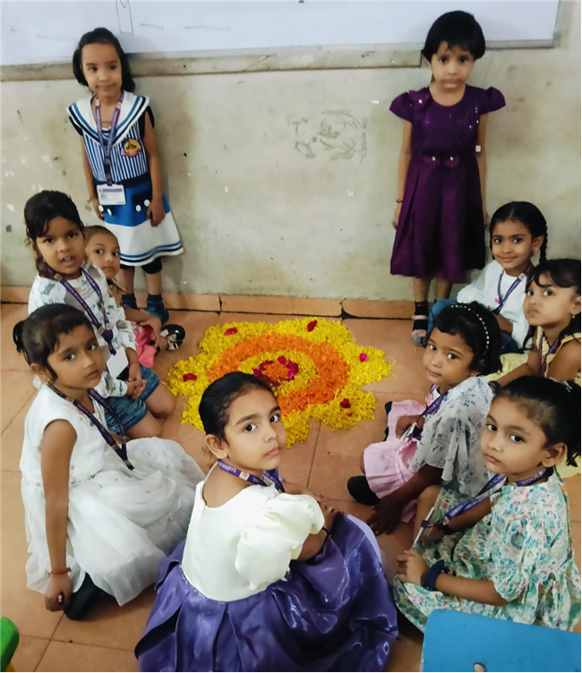 Pre-primary and primary: Onam celebration