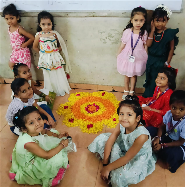 Pre-primary and primary: Onam celebration