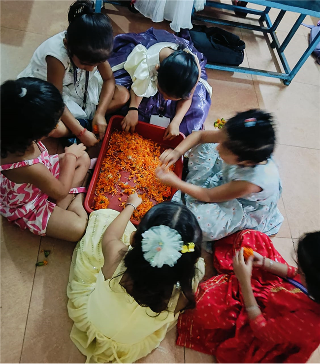 Pre-primary and primary: Onam celebration