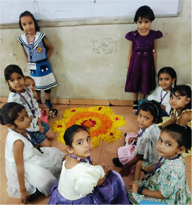 Pre-primary and primary: Onam celebration