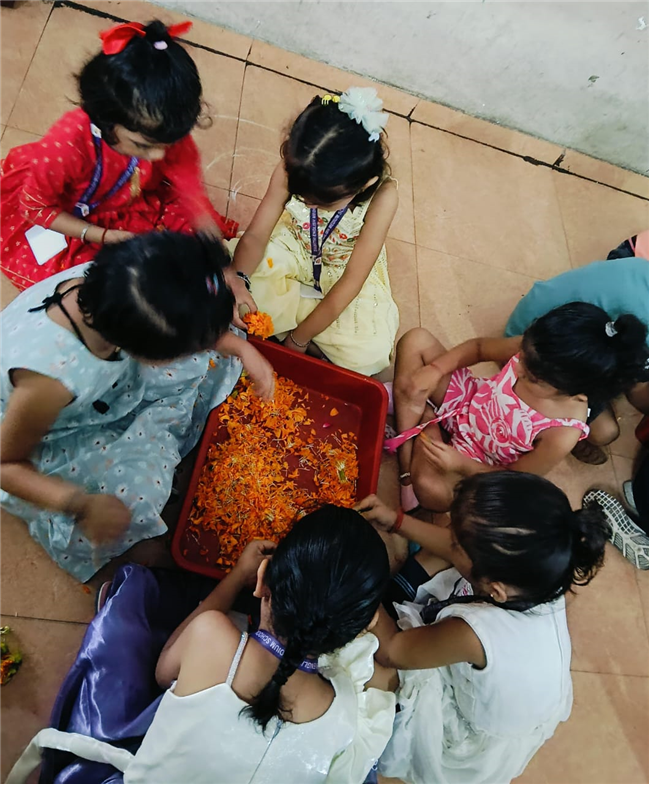 Pre-primary and primary: Onam celebration