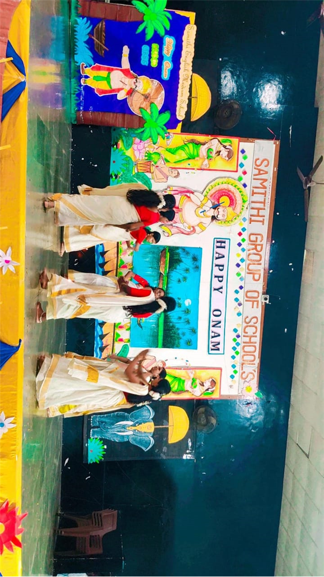 Pre-primary and primary: Onam celebration