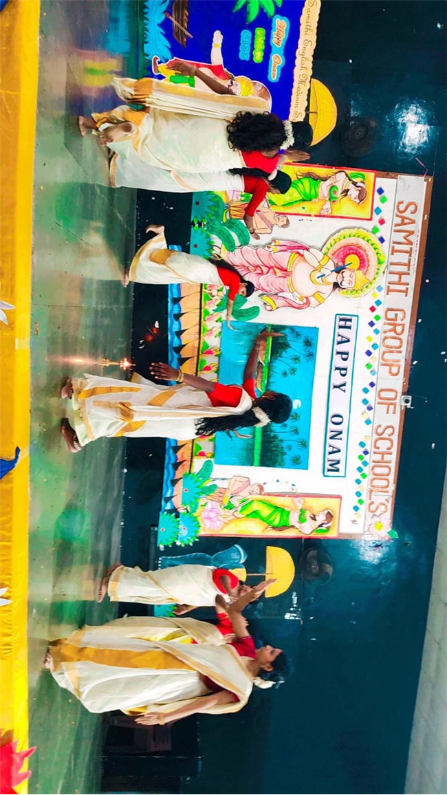 Pre-primary and primary: Onam celebration