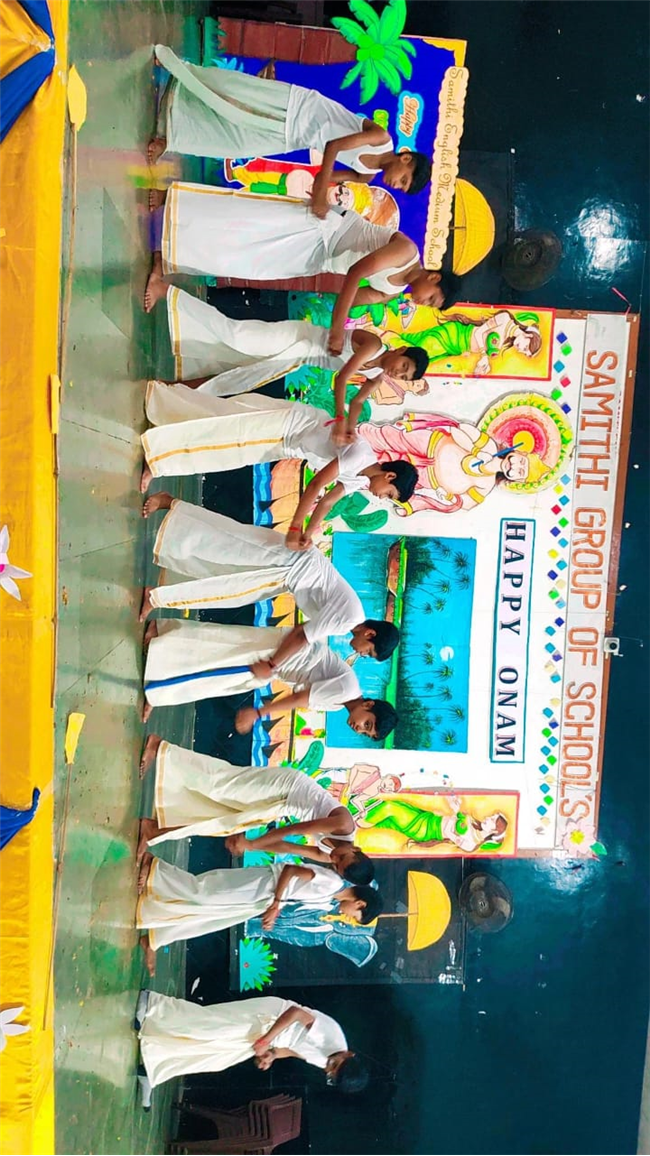 Pre-primary and primary: Onam celebration