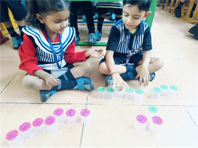 Pre-primary:  Stormy Saturday activity