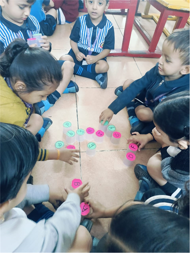 Pre-primary:  Stormy Saturday activity