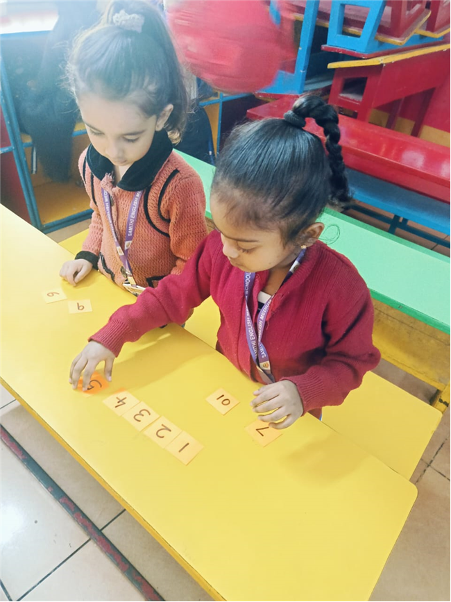 Pre-primary:  Stormy Saturday activity