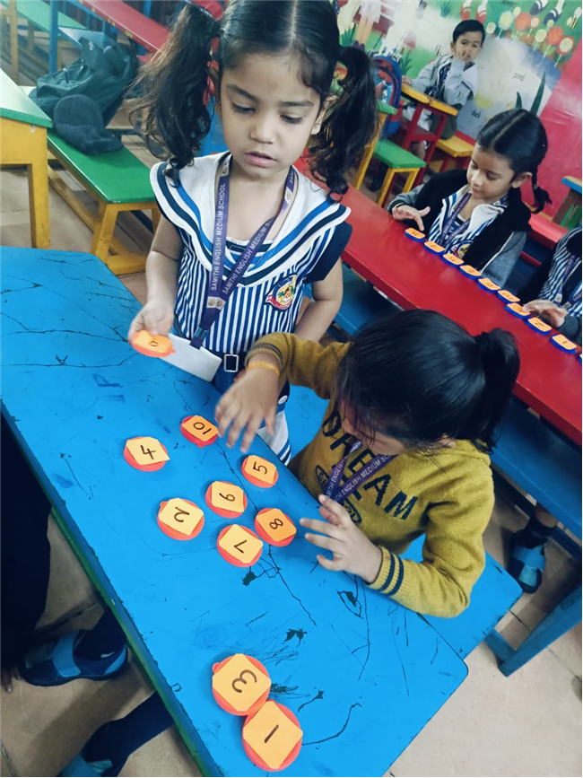 Pre-primary:  Stormy Saturday activity