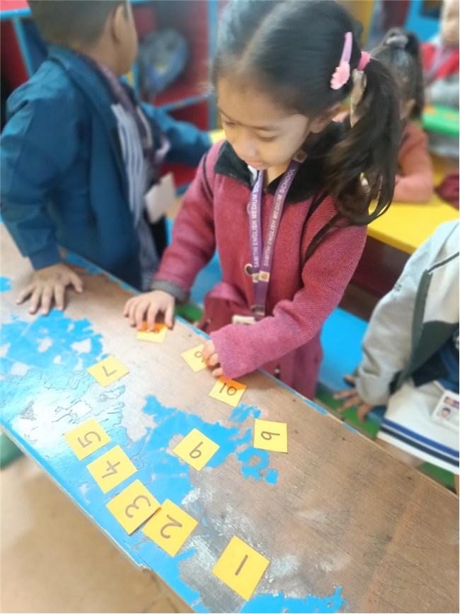 Pre-primary:  Stormy Saturday activity