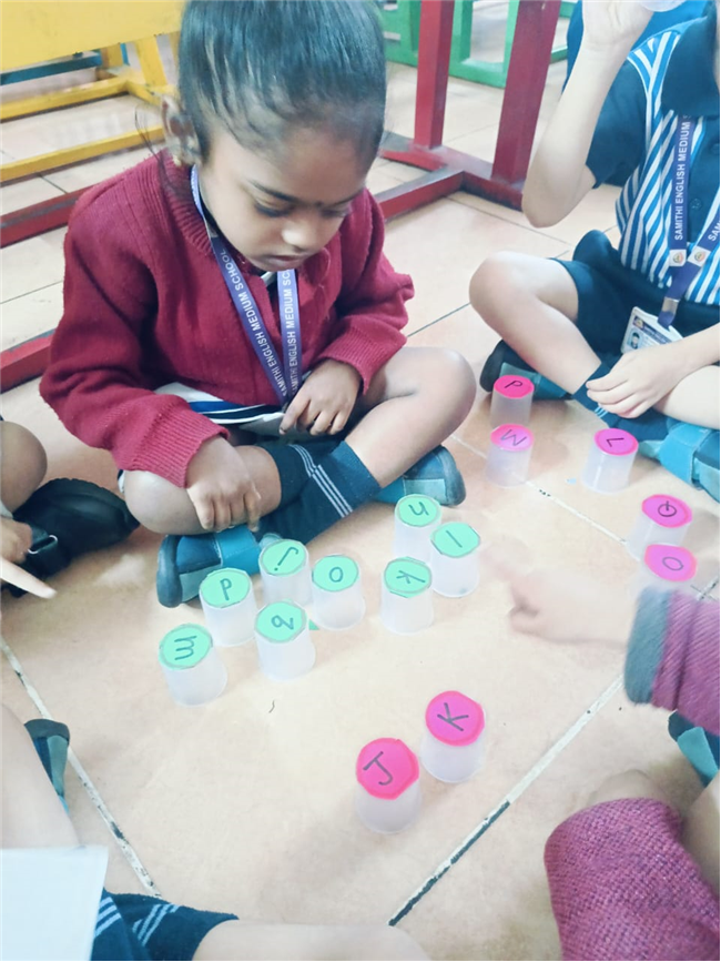 Pre-primary:  Stormy Saturday activity