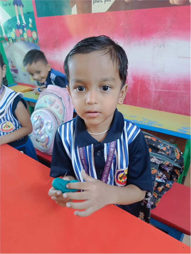 Nursery  and sr.kg Activity -Clay moulding