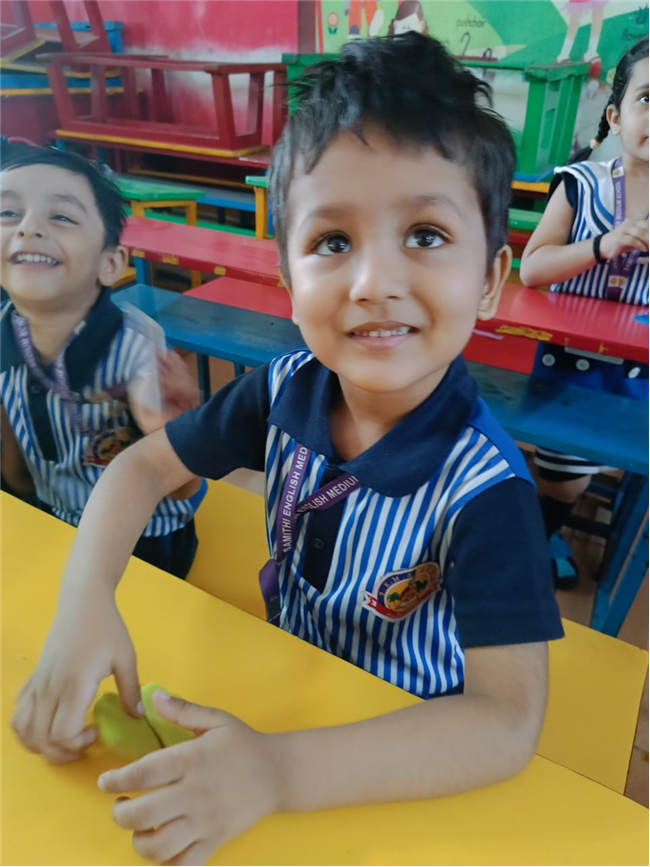 Nursery  and sr.kg Activity -Clay moulding