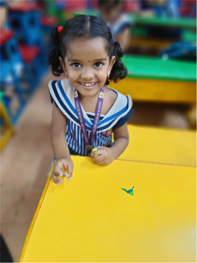 Nursery  and sr.kg Activity -Clay moulding