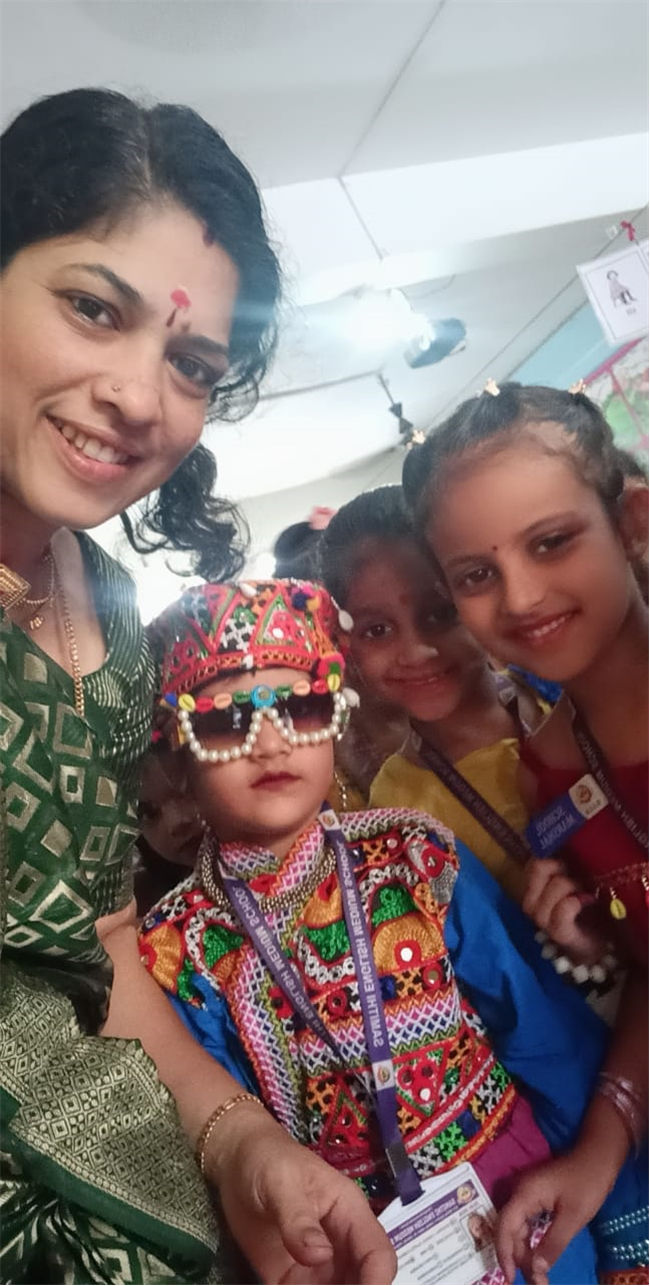 Pre-primary: Navratri celebration
