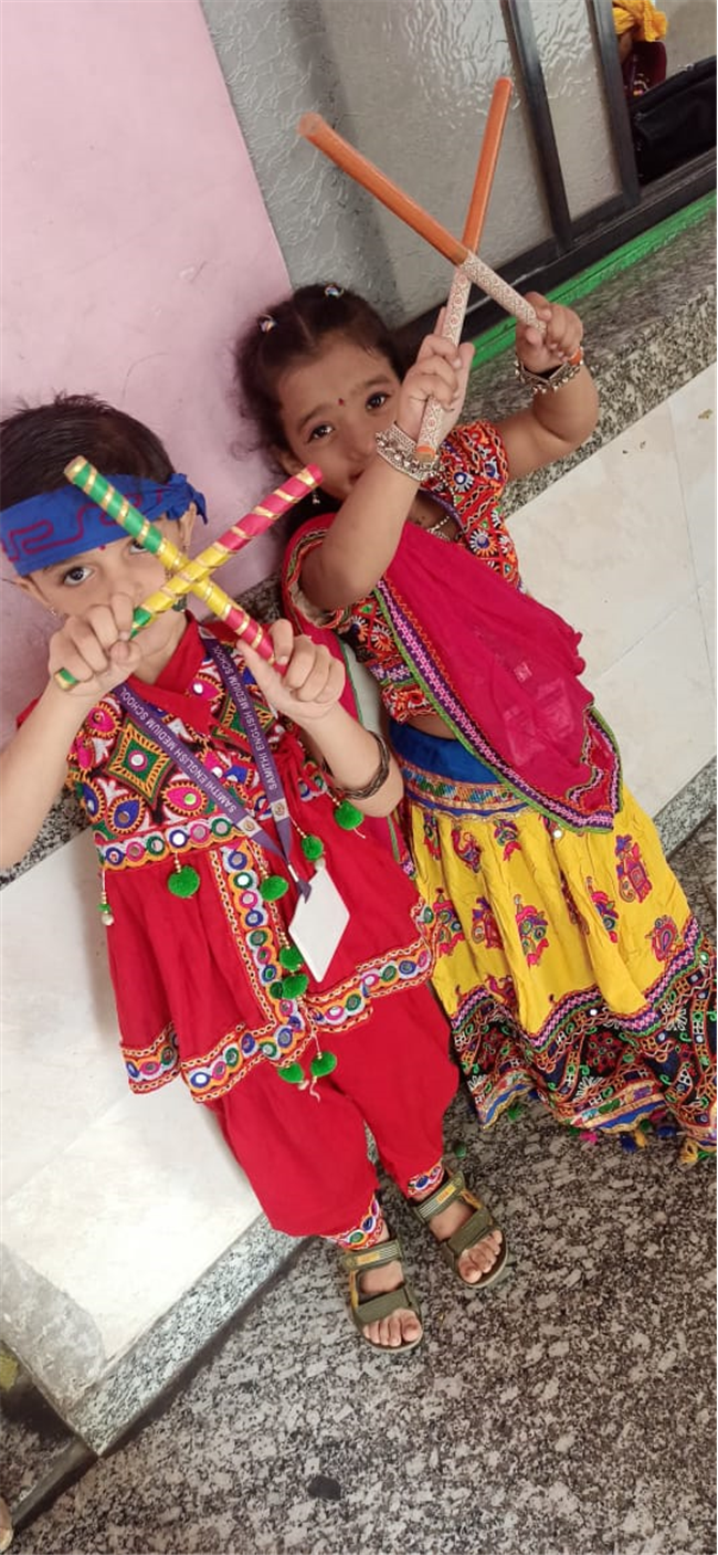 Pre-primary: Navratri celebration